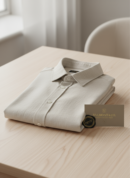 V&CO™  100% LINEN SHIRT