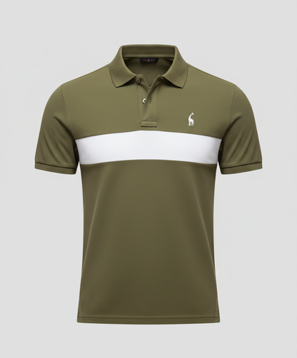 V&CO™ Portofino Stripe Polo (Piqué)