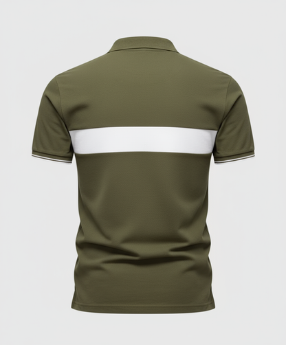 V&CO™ Portofino Stripe Polo (Piqué)
