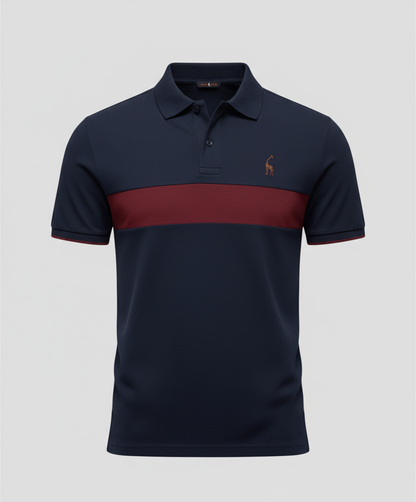 V&CO™ Portofino Stripe Polo (Piqué)