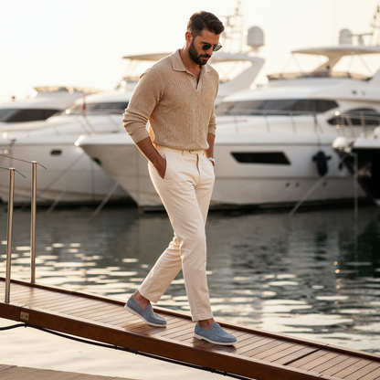 V&CO™ SUEDE LOAFERS OLD MONEY