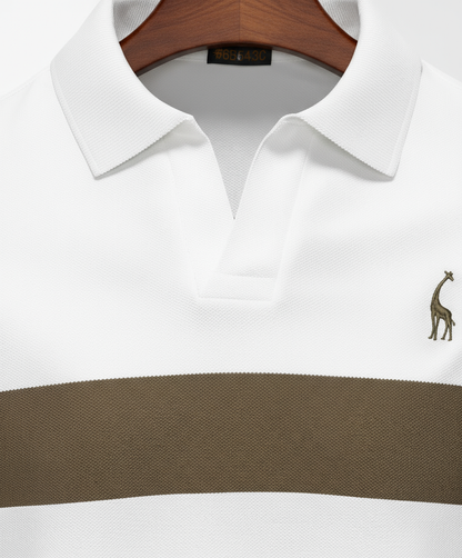 V&CO™ Portofino Stripe Polo (Piqué)