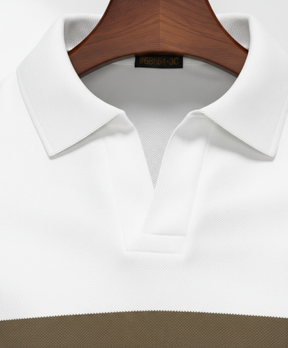 V&CO™ Portofino Stripe Polo (Piqué)