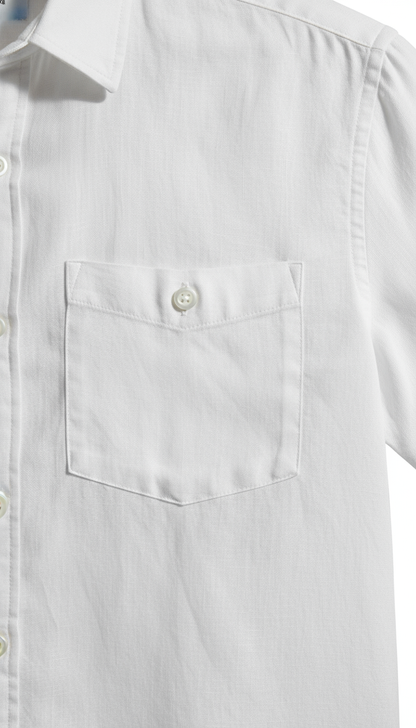 V&CO™ Riviera Linen Shirt (Short Sleeve)