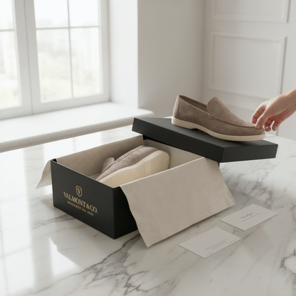 V&CO™ SUEDE LOAFERS OLD MONEY