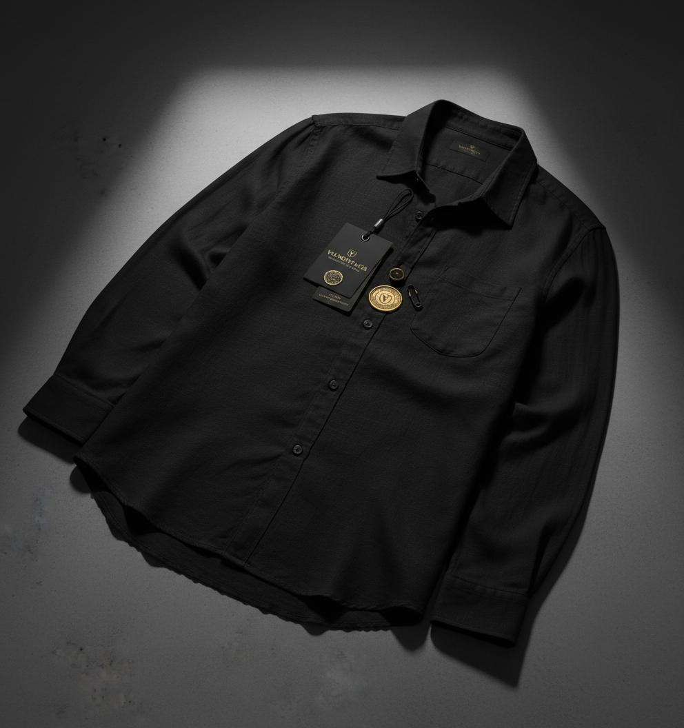 V&CO™  100% LINEN SHIRT